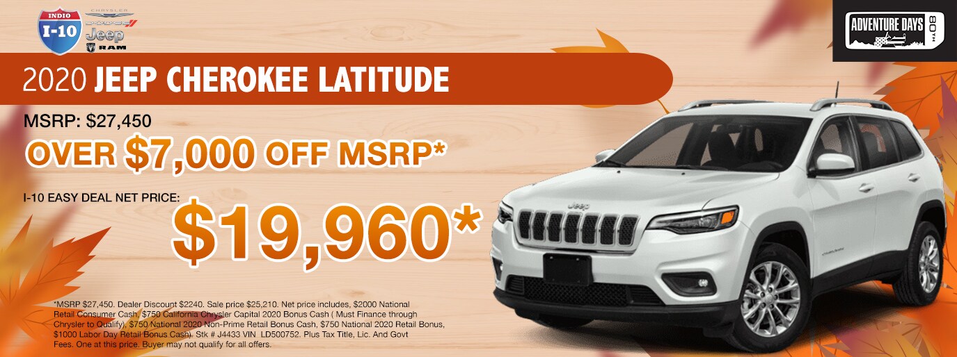 New & Used Car Dealership I10 Chrysler Dodge Jeep Ram Indio, CA