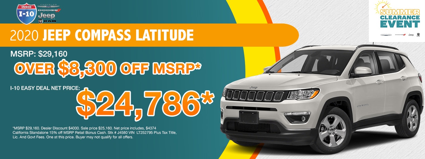 New & Used Car Dealership I10 Chrysler Dodge Jeep Ram Indio, CA