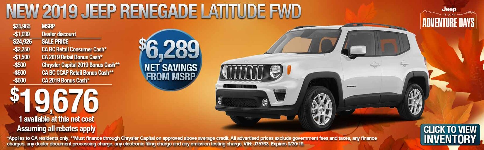 New Car Dealership I10 Chrysler Dodge Jeep Ram Indio, CA