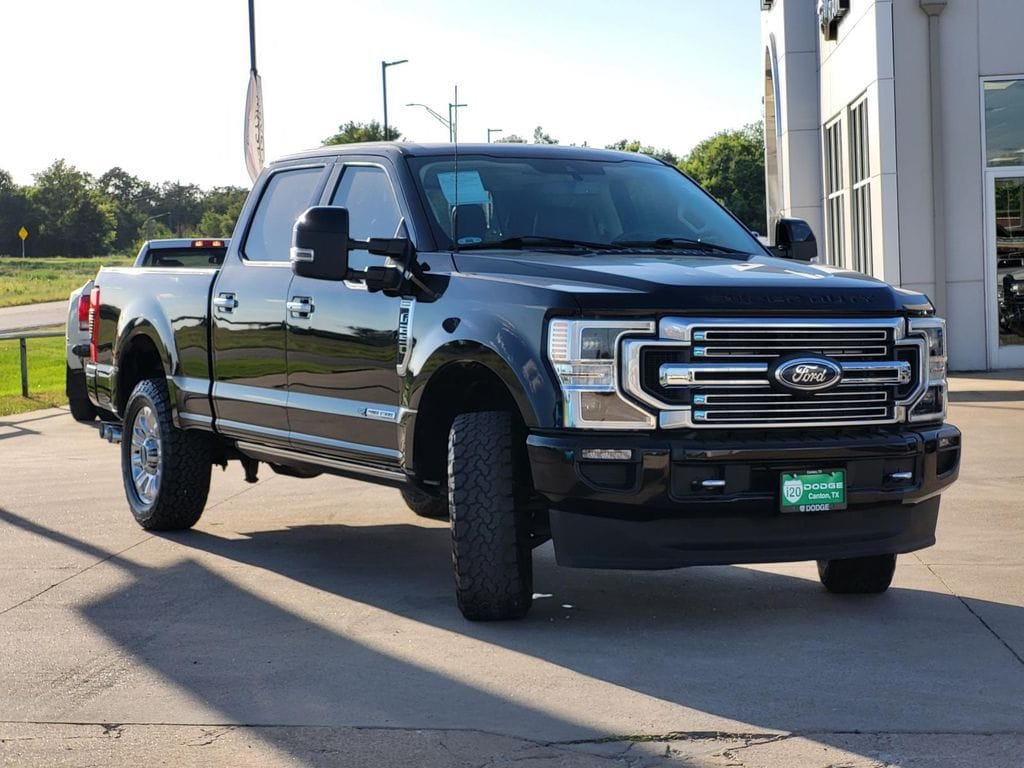 Used 2021 Ford F-250 Super Duty Limited with VIN 1FT7W2BT6MEC06125 for sale in Canton, TX