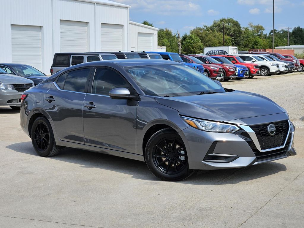 Used 2023 Nissan Sentra S with VIN 3N1AB8BV3PY282854 for sale in Canton, TX