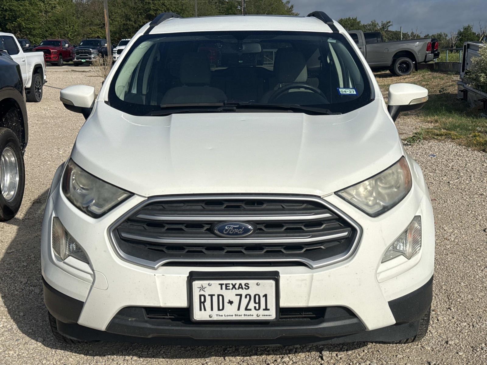 Used 2019 Ford Ecosport SE with VIN MAJ3S2GE0KC267232 for sale in Canton, TX