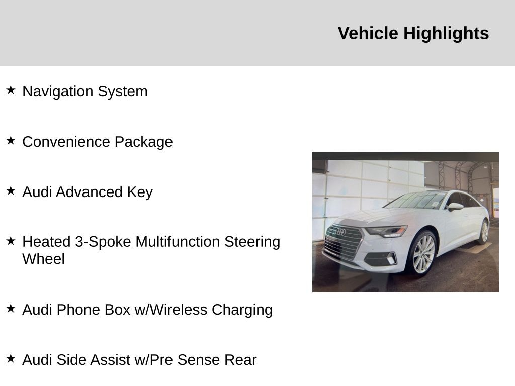 Used 2019 Audi A6 2.0T Premium Sedan