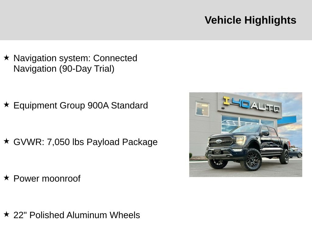 Used 2021 Ford F-150 Limited Truck