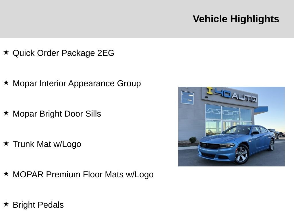 Used 2023 Dodge Charger SXT Sedan