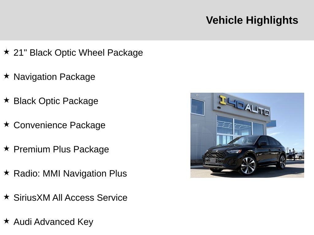 Used 2022 Audi SQ5 Sportback Premium Plus SUV