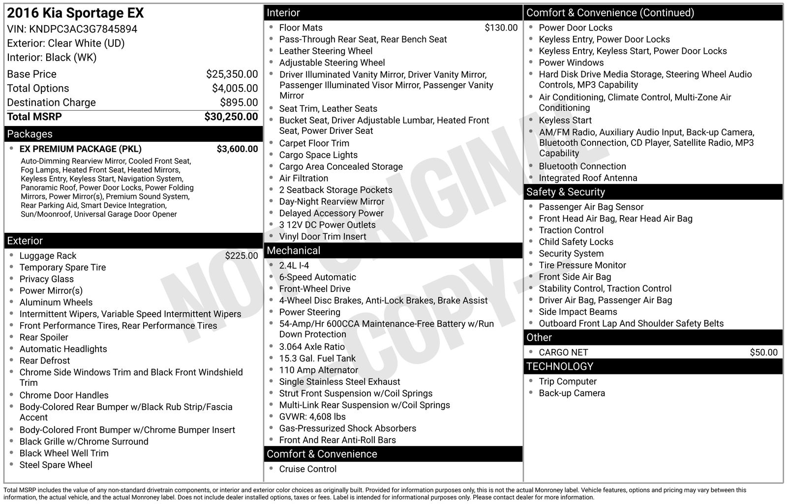 2016 Kia Sportage EX