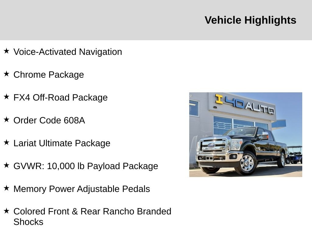 Used 2016 Ford F-250SD Lariat Truck