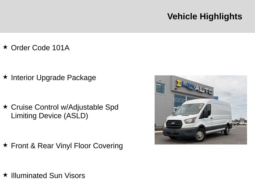 Used 2020 Ford Transit-250 Base Cargo Van