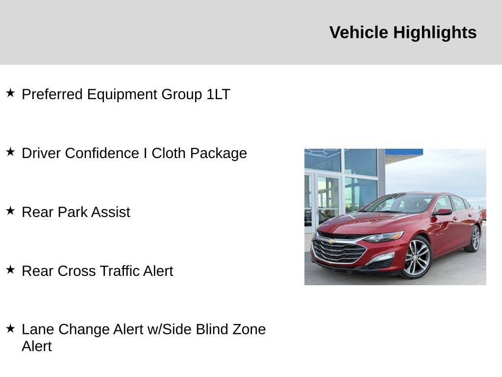 Used 2022 Chevrolet Malibu LT Sedan