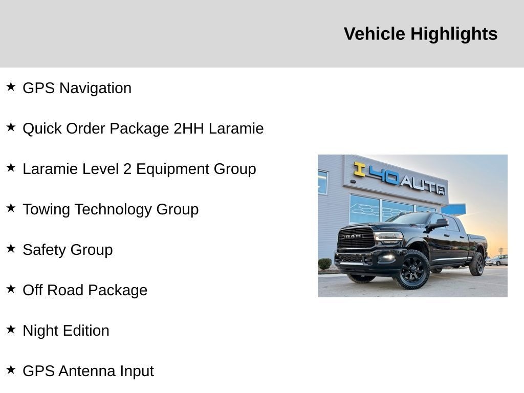 Used 2020 Ram 2500 Laramie Truck