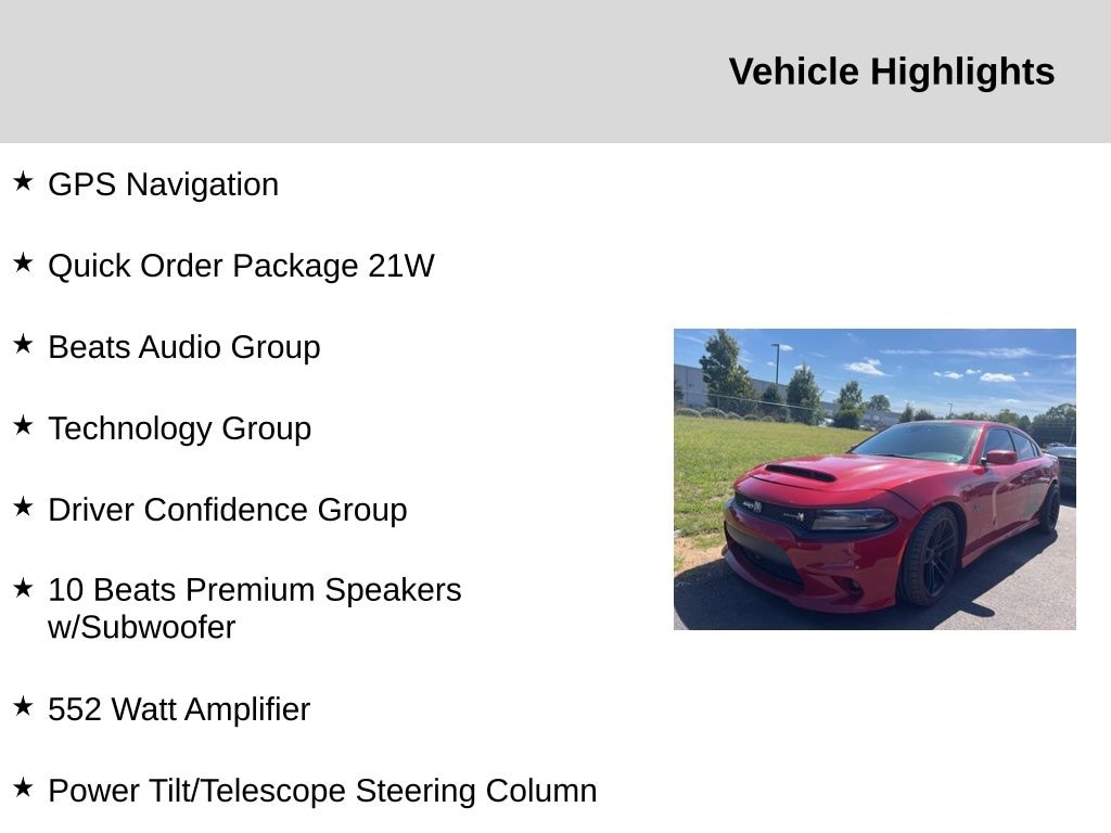 Used 2015 Dodge Charger R/T Scat Pack Sedan