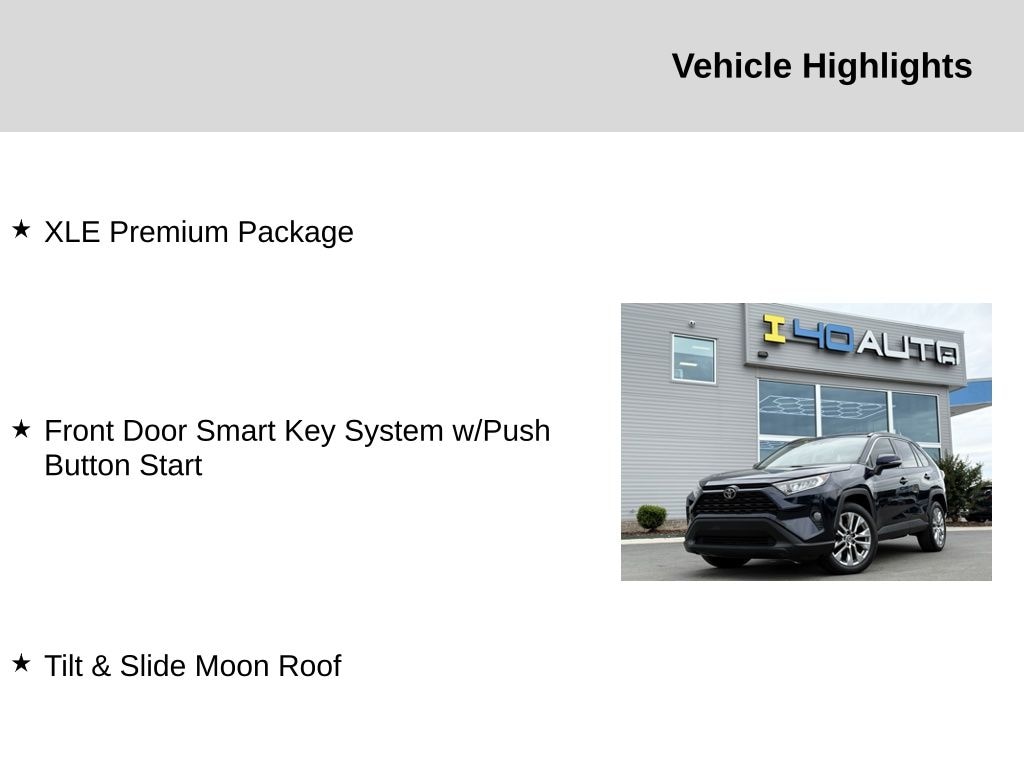 Used 2021 Toyota RAV4 XLE Premium SUV