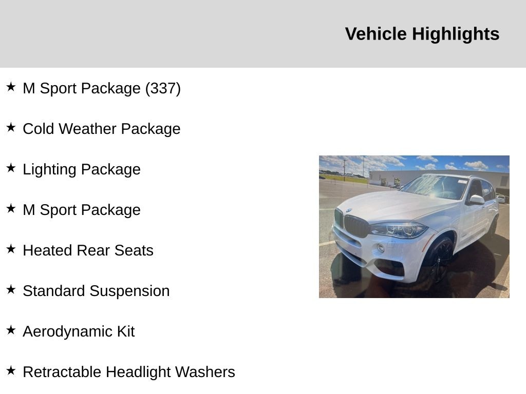 Used 2017 BMW X5 xDrive35i SUV