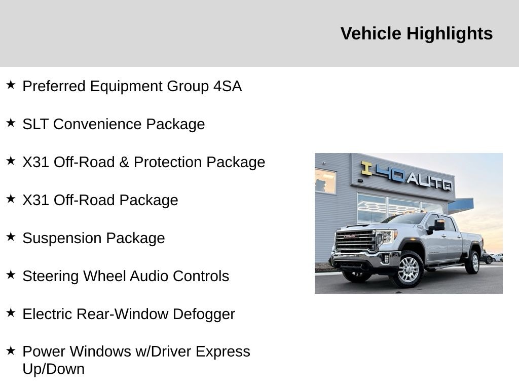 Used 2023 GMC Sierra 2500HD SLT Truck