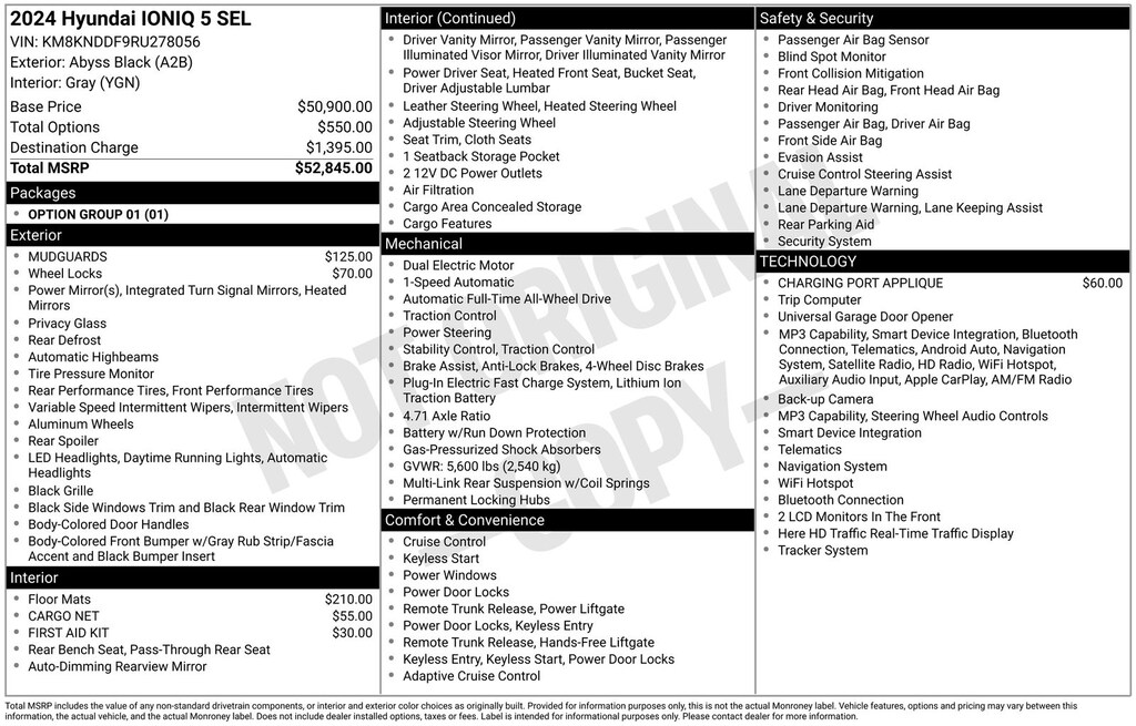 Used 2024 Hyundai IONIQ 5 SEL SUV