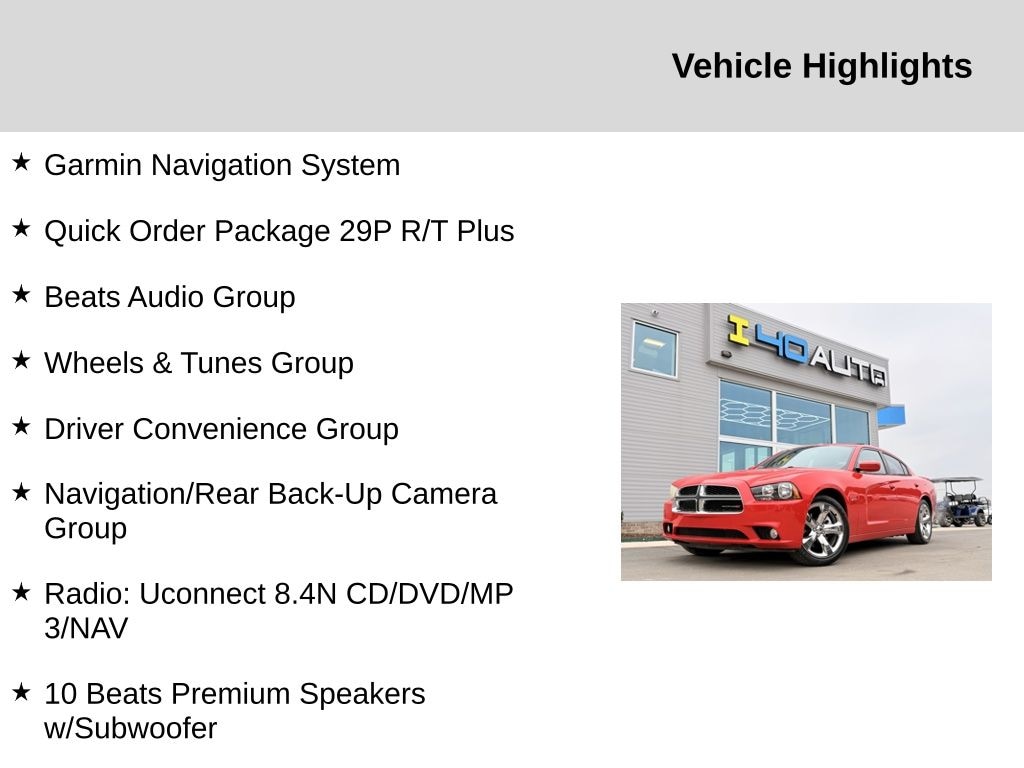 Used 2014 Dodge Charger R/T Sedan