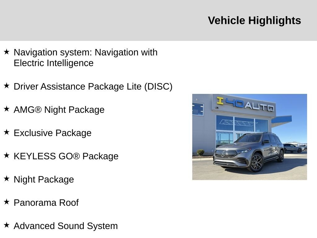 Used 2023 Mercedes-Benz EQB 300 SUV