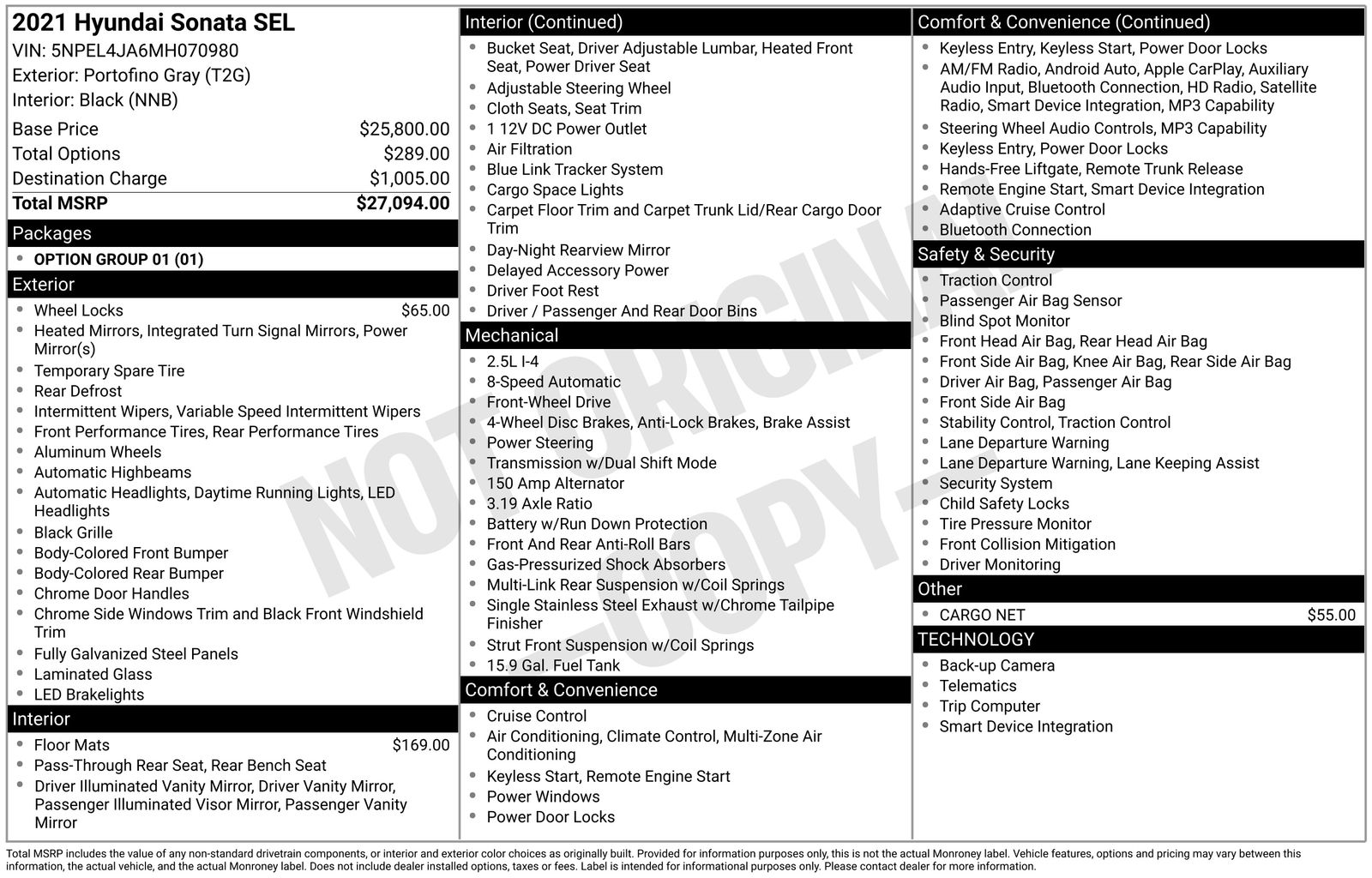 2021 Hyundai Sonata SEL's photo