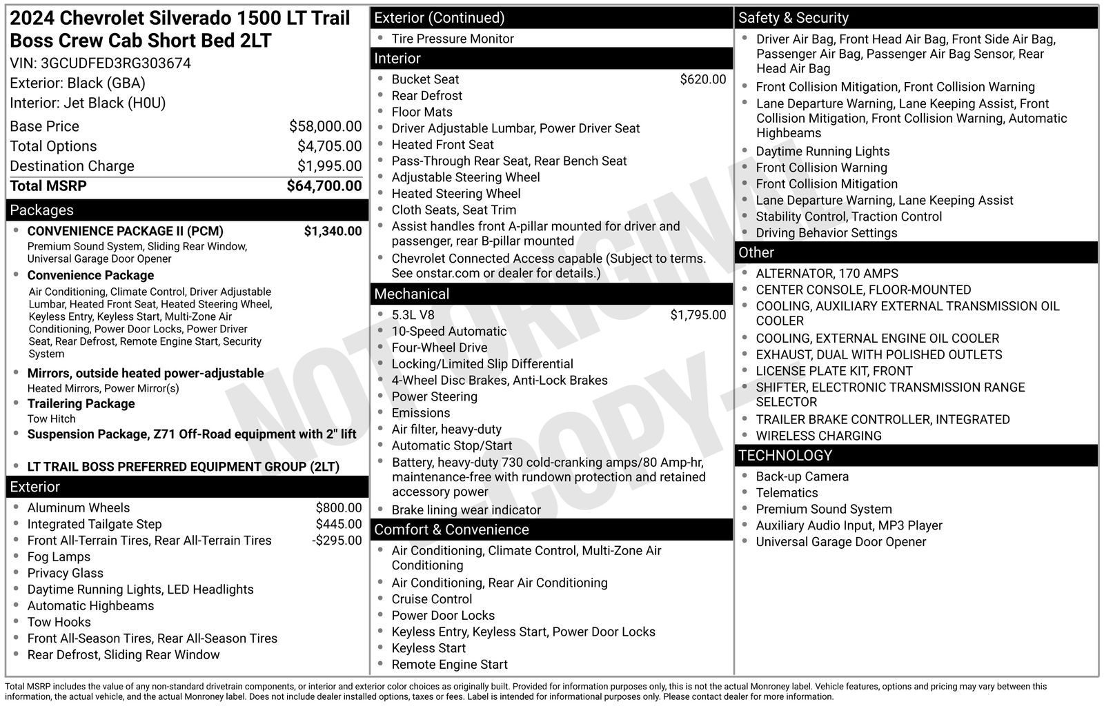 2024 Chevrolet Silverado 1500 LT Trail Boss - Photo 2