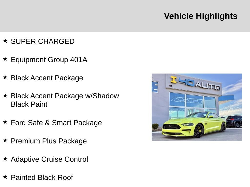 Used 2020 Ford Mustang GT Premium Coupe