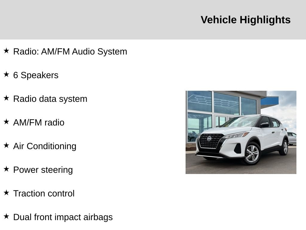 Used 2023 Nissan Kicks S SUV