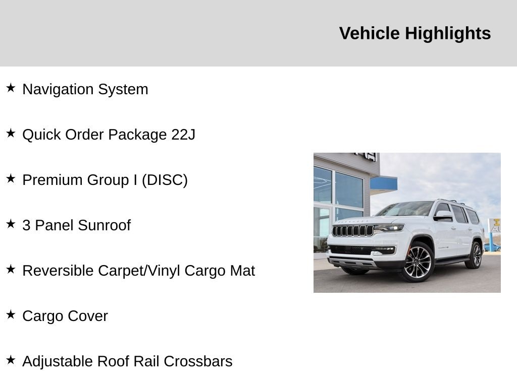 Used 2022 Jeep Wagoneer Series II SUV