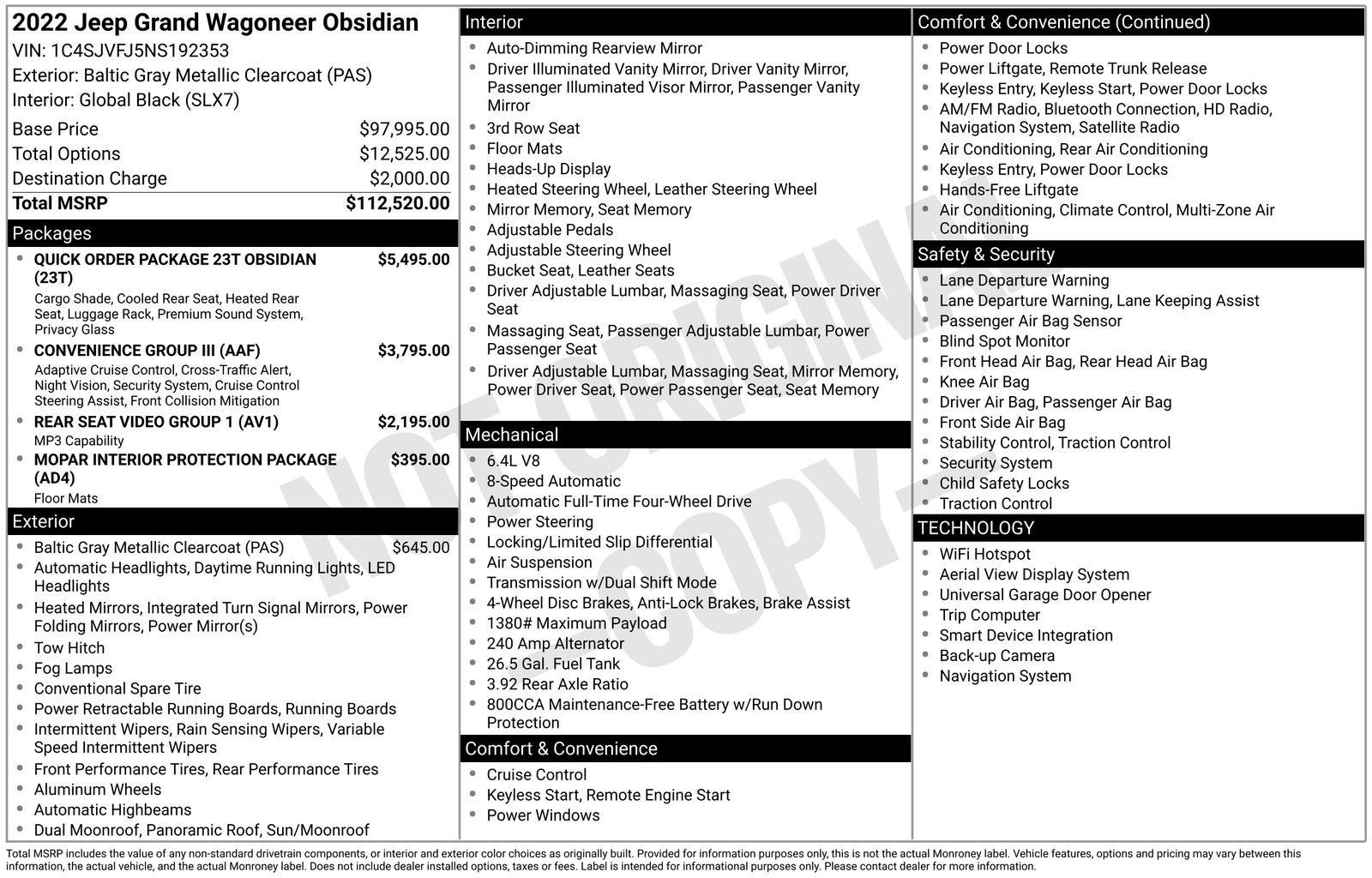 2022 Jeep Grand Wagoneer Obsidian's photo