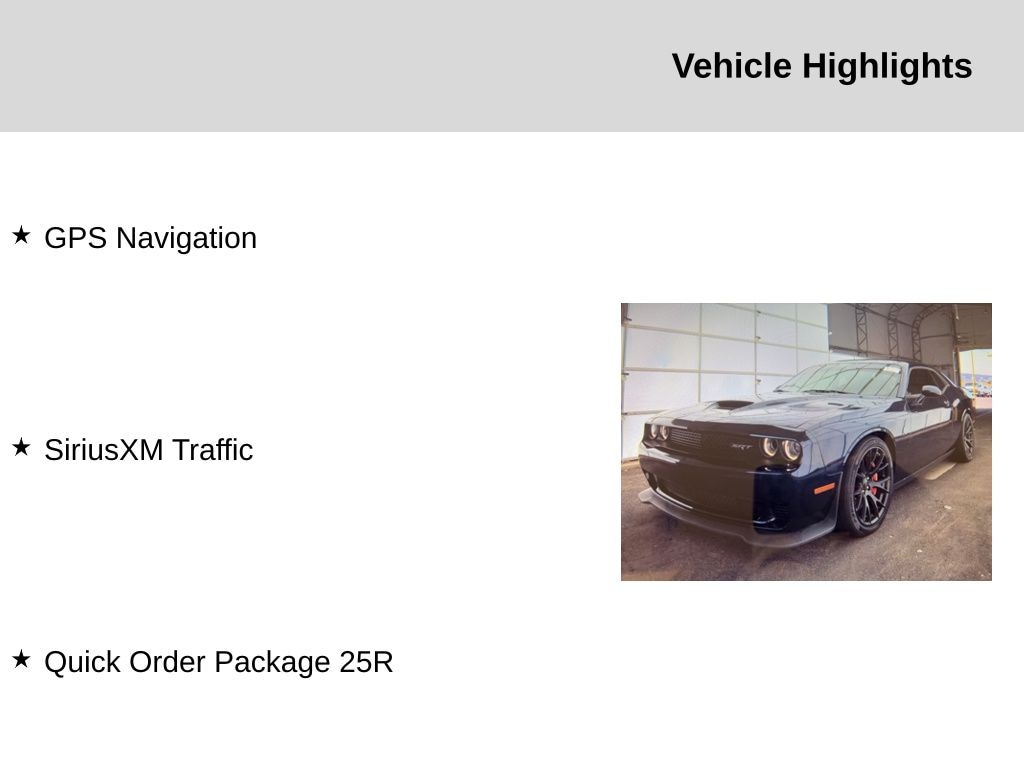 Used 2015 Dodge Challenger SRT Hellcat Coupe