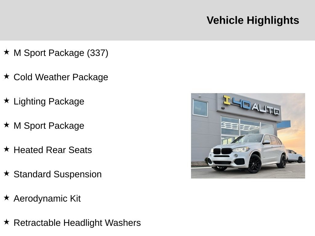 Used 2017 BMW X5 xDrive35i SUV