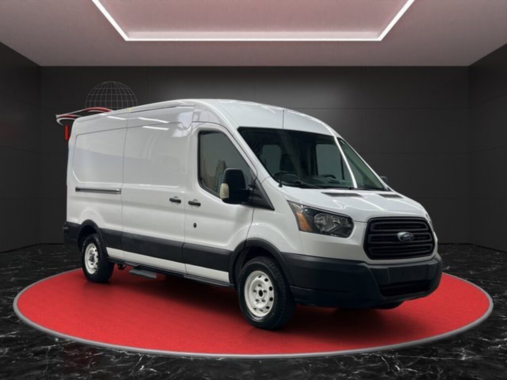 Used 2019 Ford Transit-150 Base w/Sliding Pass-Side Cargo Door Van Medium Roof Cargo Van