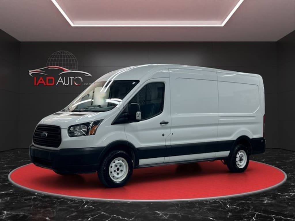 Used 2019 Ford Transit-150 Base w/Sliding Pass-Side Cargo Door Van Medium Roof Cargo Van