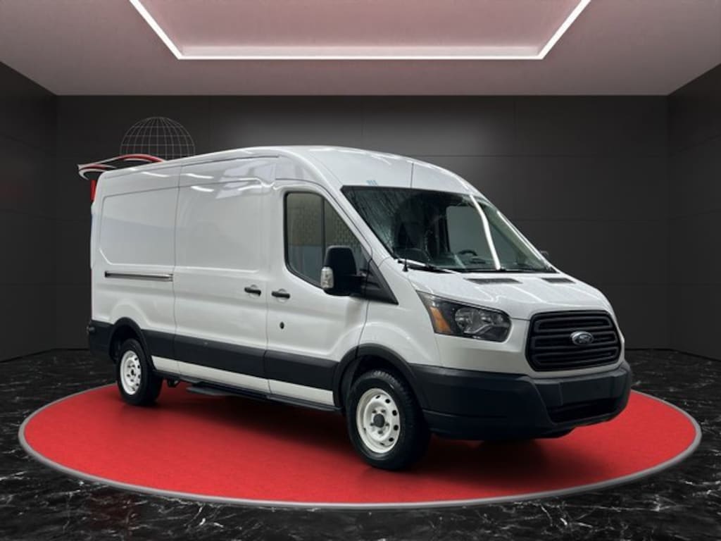 Used 2019 Ford Transit-150 Base w/Sliding Pass-Side Cargo Door Van Medium Roof Cargo Van