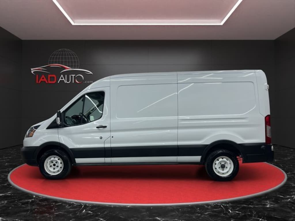 Used 2019 Ford Transit-150 Base w/Sliding Pass-Side Cargo Door Van Medium Roof Cargo Van