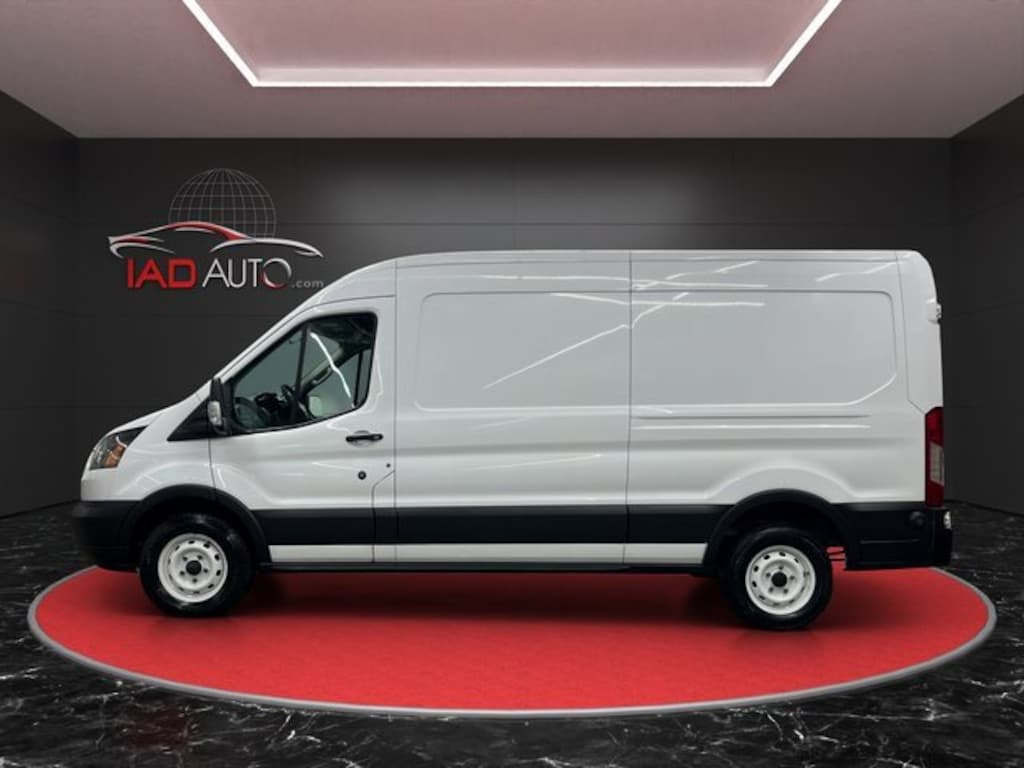 Used 2019 Ford Transit-150 Base w/Sliding Pass-Side Cargo Door Van Medium Roof Cargo Van