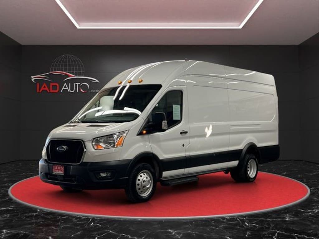 Used 2021 Ford Transit-350 Cargo Base w/10,360 lb. GVWR Van High Roof HD Ext. Van
