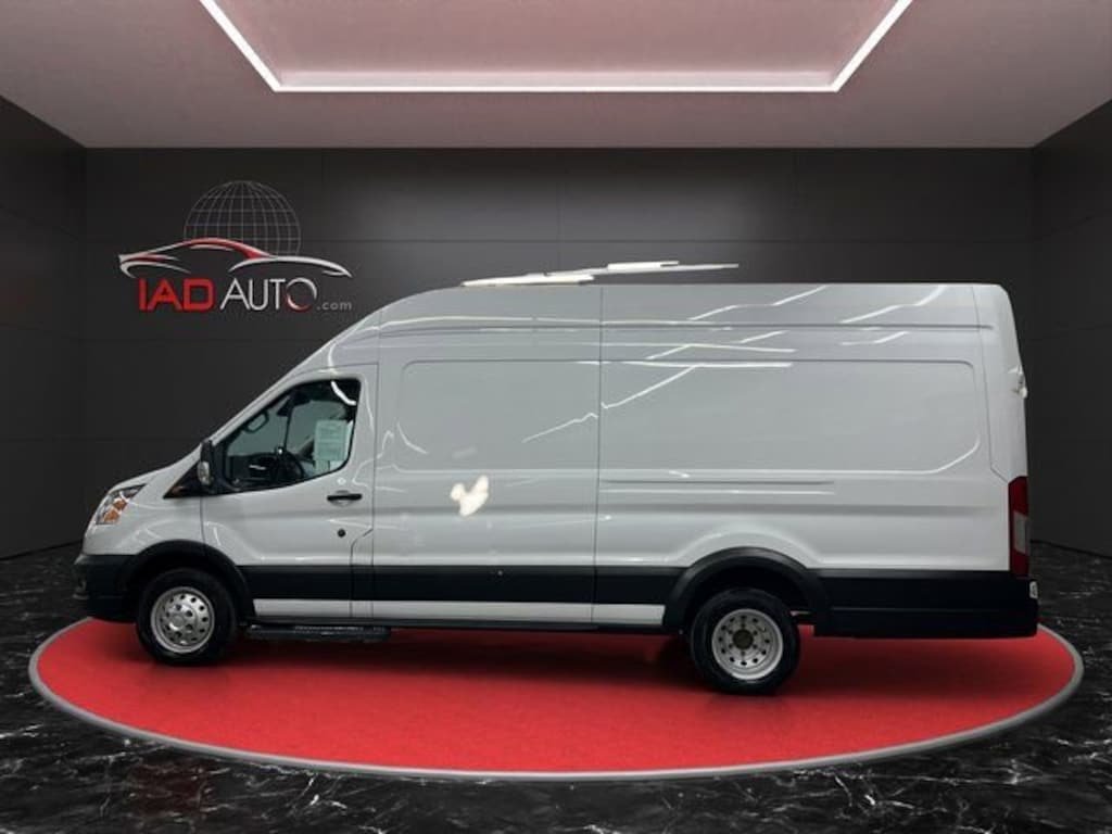 Used 2021 Ford Transit-350 Cargo Base w/10,360 lb. GVWR Van High Roof HD Ext. Van