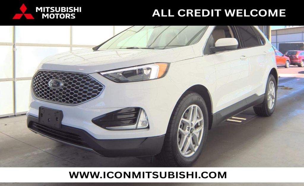 Oxford White 2024 Ford Edge SEL AWD SUV / Crossover All-Wheel Drive 8-Speed Automatic