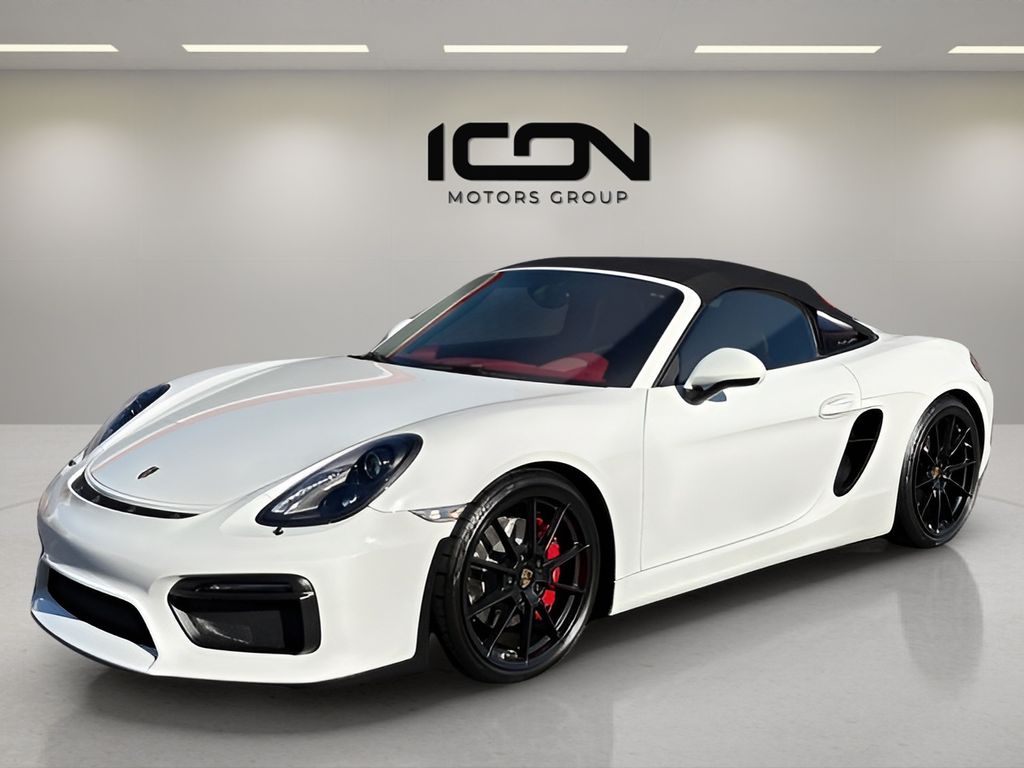 2016 Porsche Boxster Spyder's photo