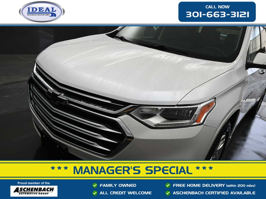 Used 2021 Chevrolet Traverse High Country SUV