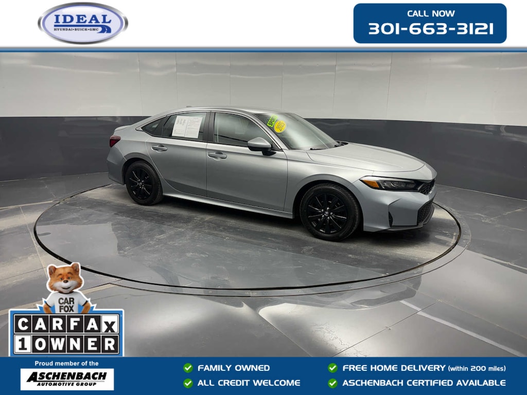 Used 2025 Honda Civic LX CVT