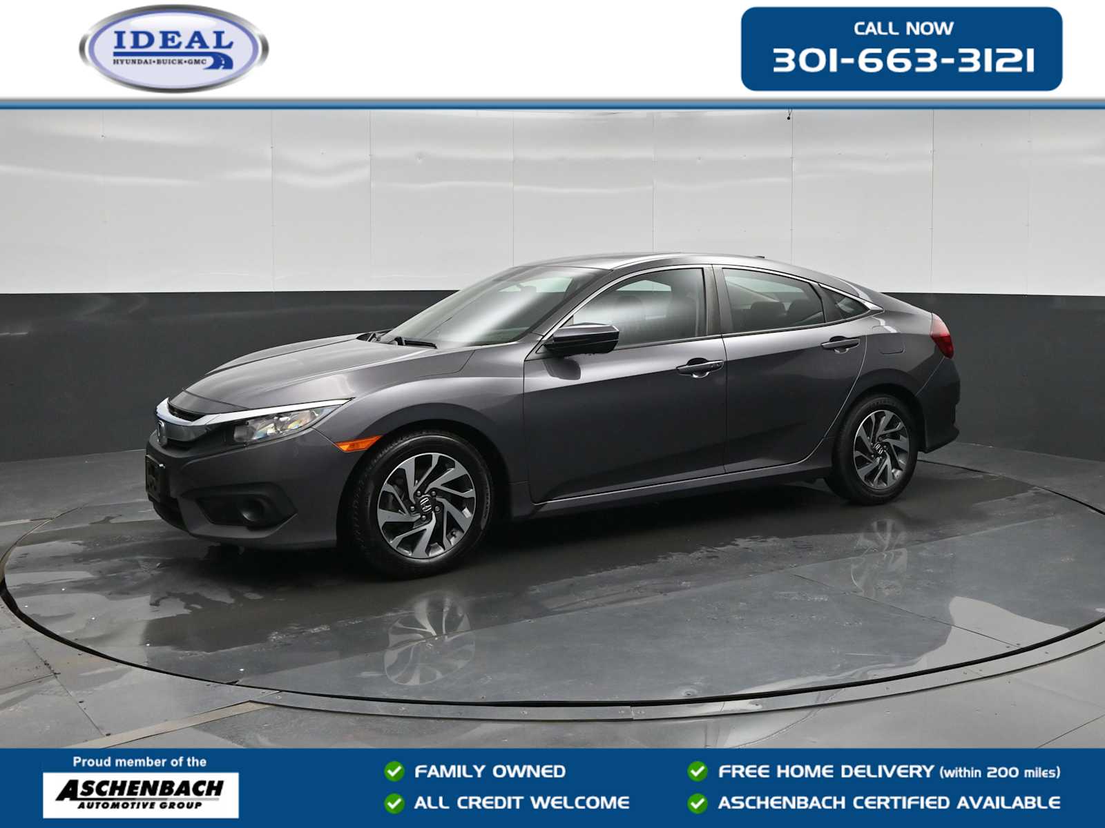 2017 Honda Civic EX with Honda Sensing CVT's photo
