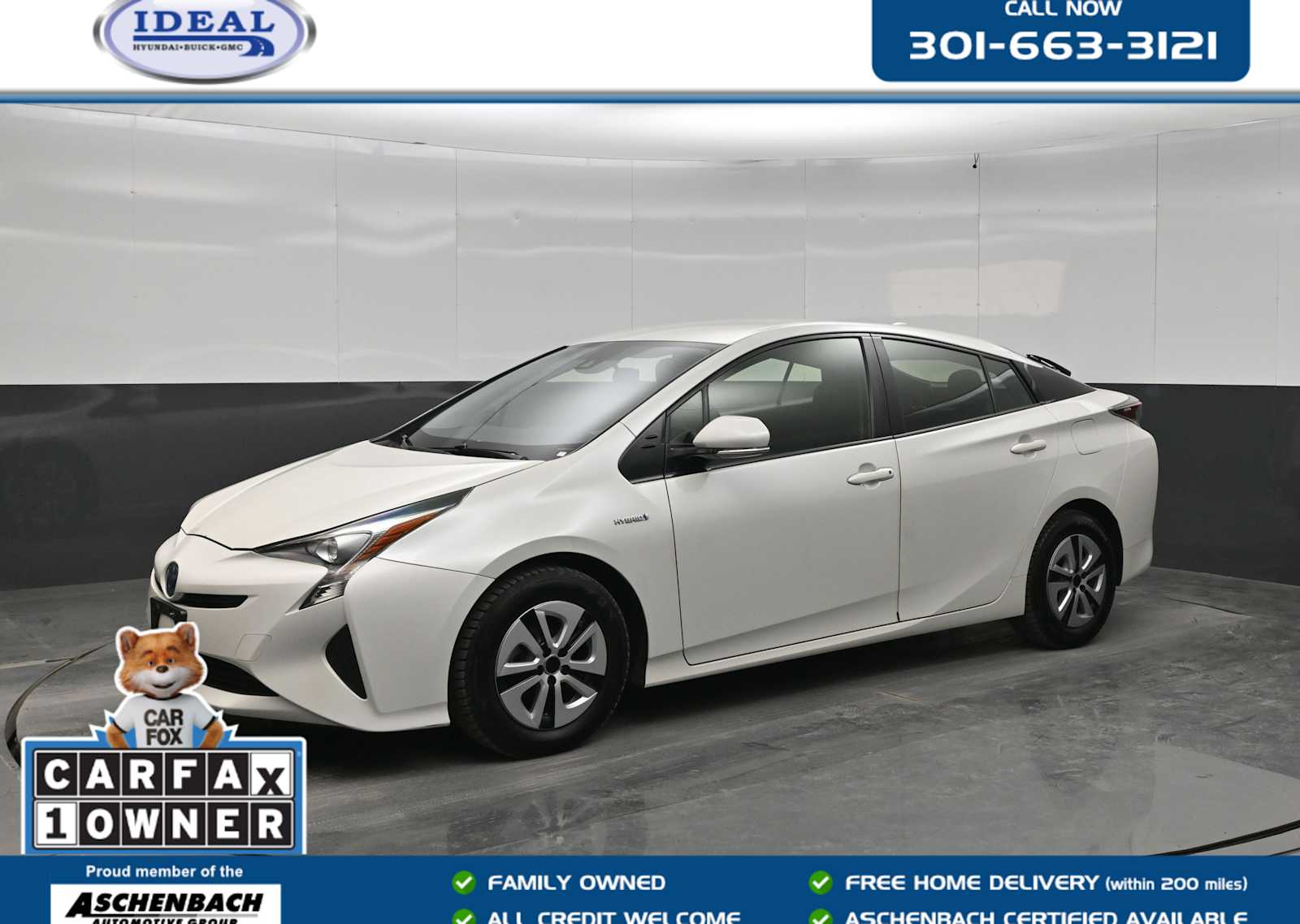 2017 Toyota Prius Three