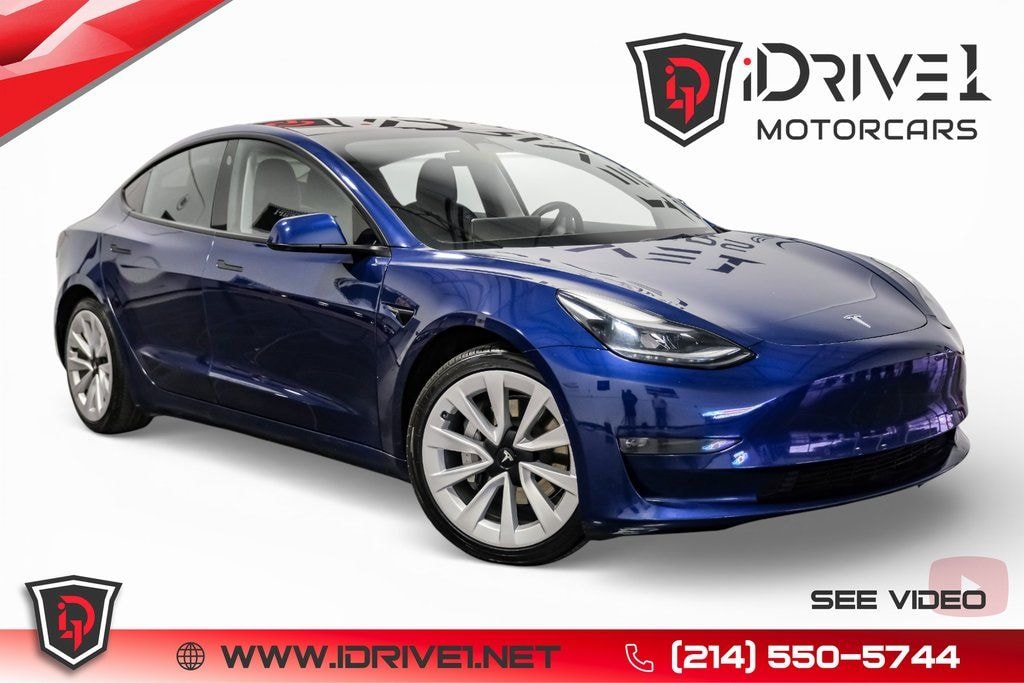 Used 2022 Tesla Model 3 Long Range Sedan