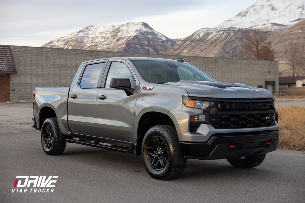 Used 2023 Chevrolet Silverado 1500 Custom Trail Boss Truck Crew Cab
