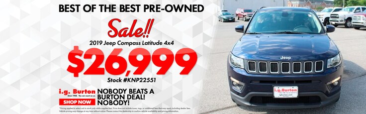 Bargain Inventory I G Burton Chrysler Dodge Jeep Ram Of Smyrna