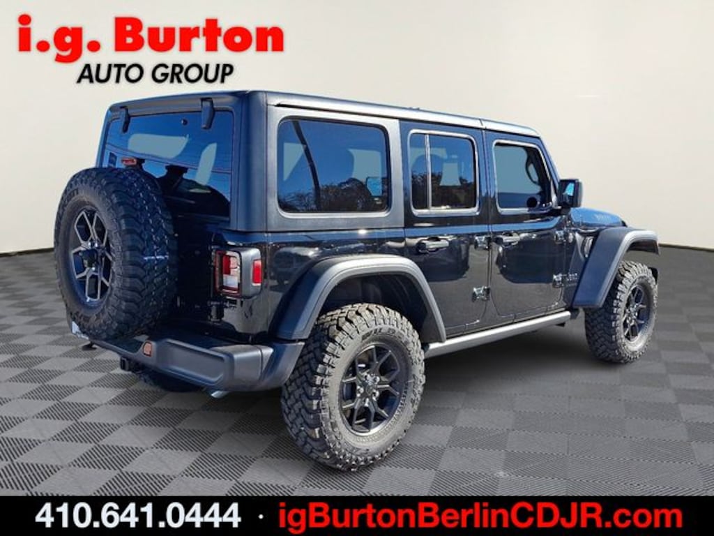 New 2026 Jeep Wrangler 4-DOOR WILLYS Sport Utility