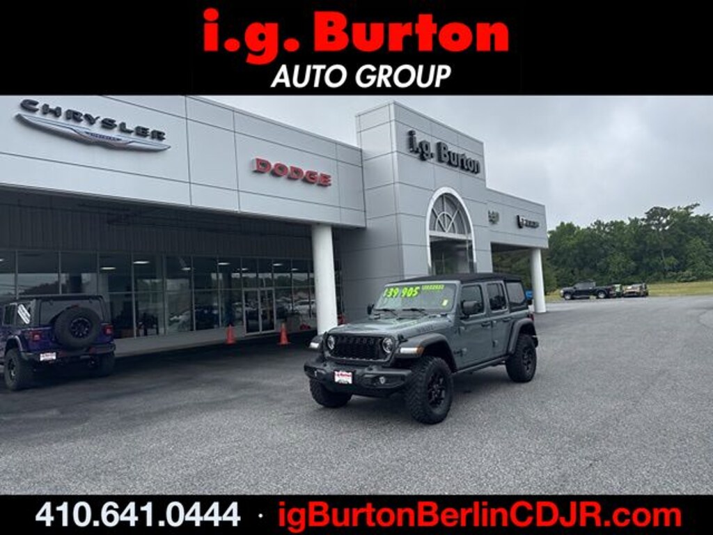 Used 2024 Jeep Wrangler Willys SUV