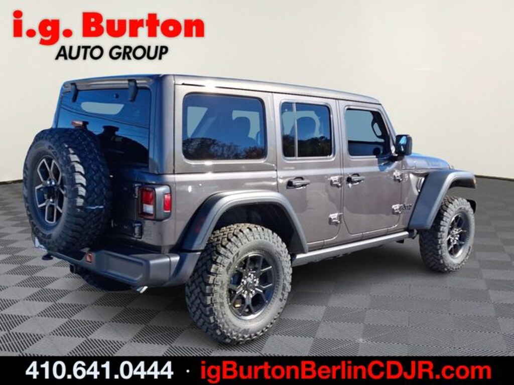 New 2026 Jeep Wrangler 4-DOOR WILLYS Sport Utility