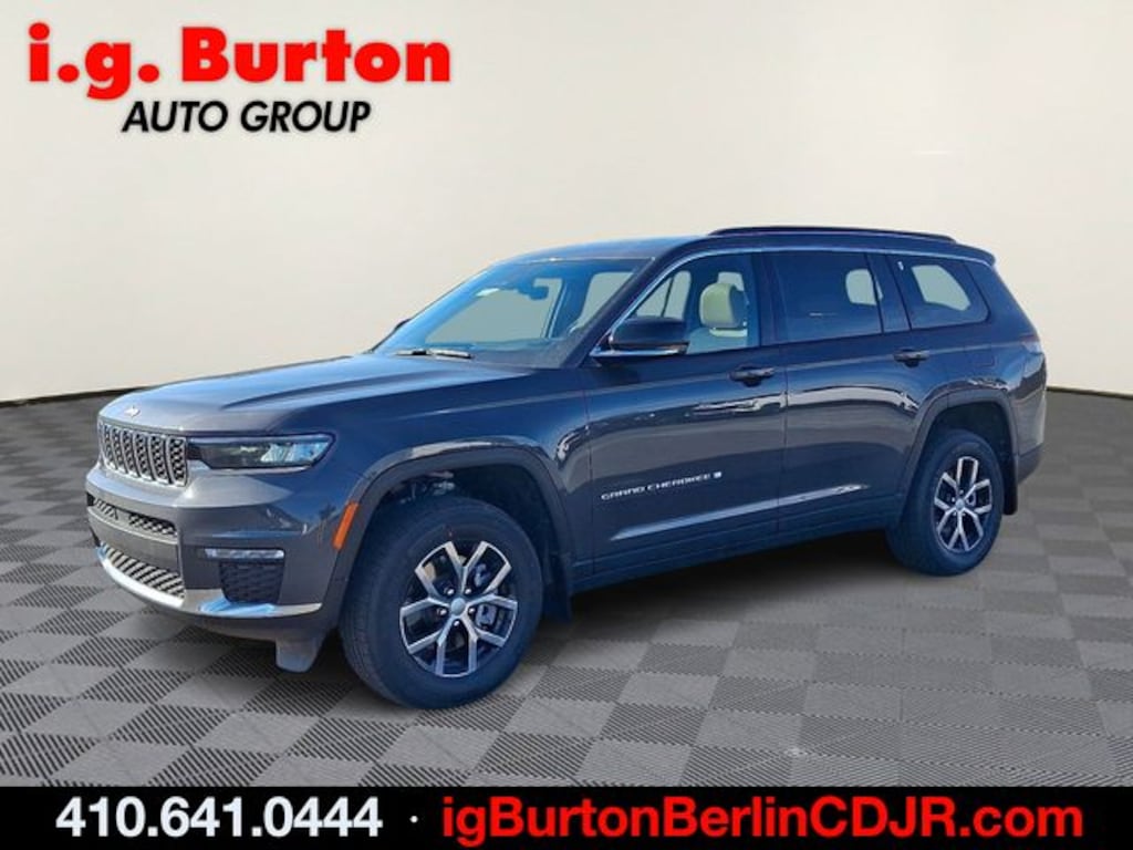 New 2025 Jeep Grand Cherokee L LIMITED 4X4 Sport Utility
